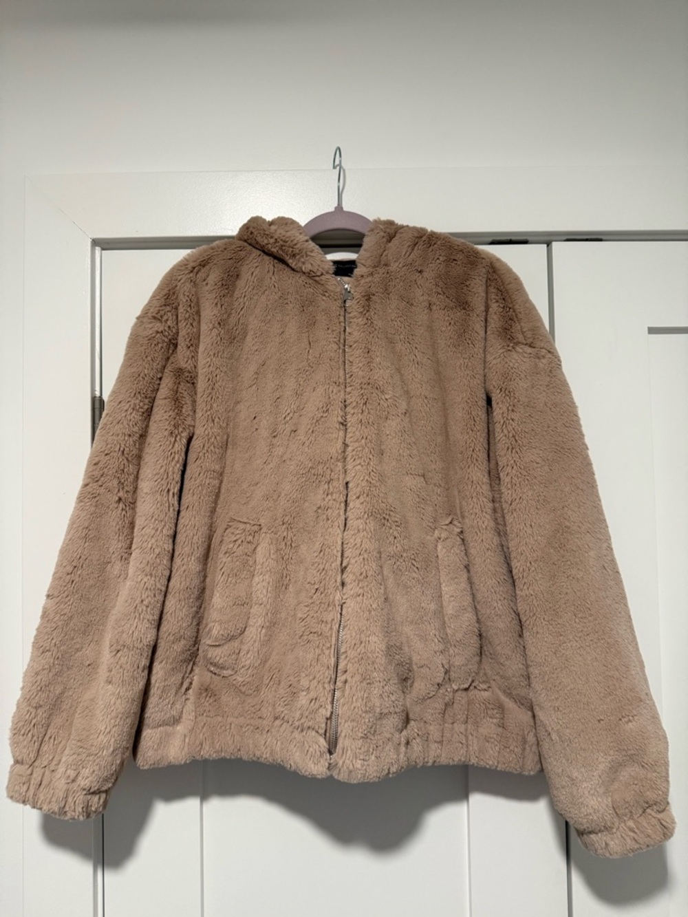 Marks & Spencer Taupe Teddy Jacket